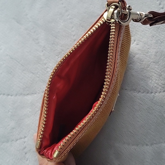 Dooney & Bourke Tan Wristlet - Picture 3 of 12
